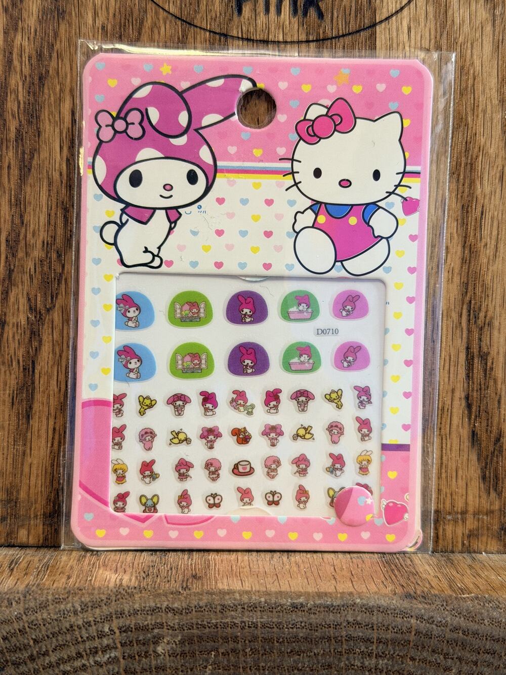 #MM-777 My Melody Nail Stickers - kids nail art